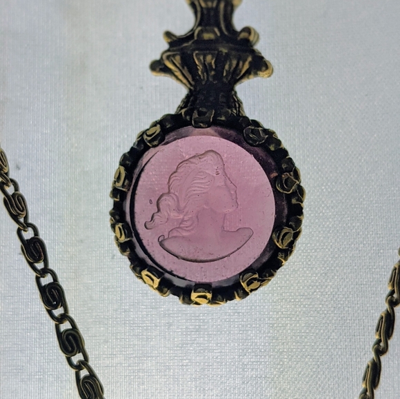 Vintage Signed Goldette necklace - Picture 3 of 9